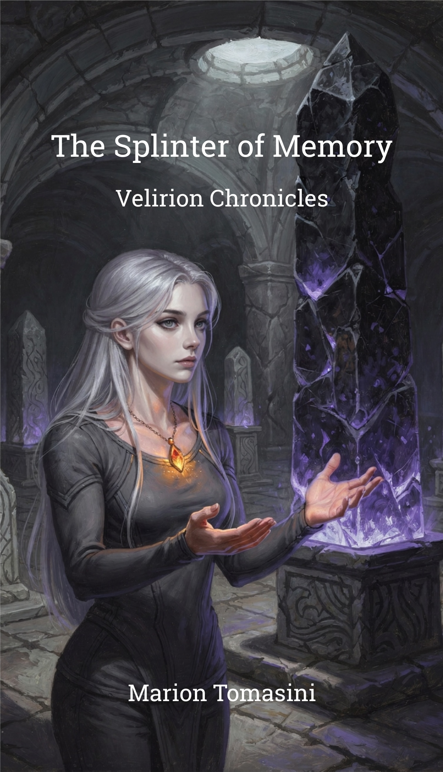 The Splinter of Memory — epic fantasy novel, Book 1 of The Velirion Chronicles, published through my-book.ai collaborative writing service